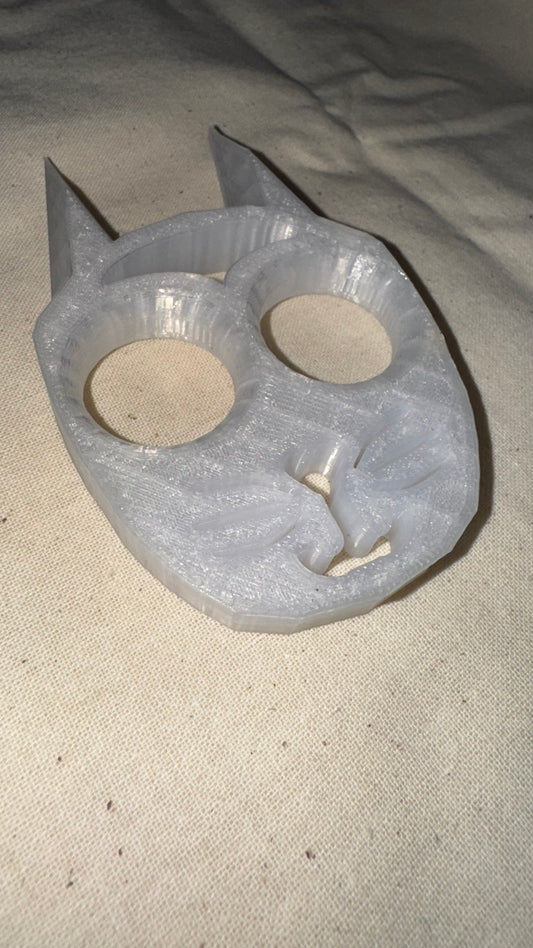 Cat Face Polycarbonate Knuckle