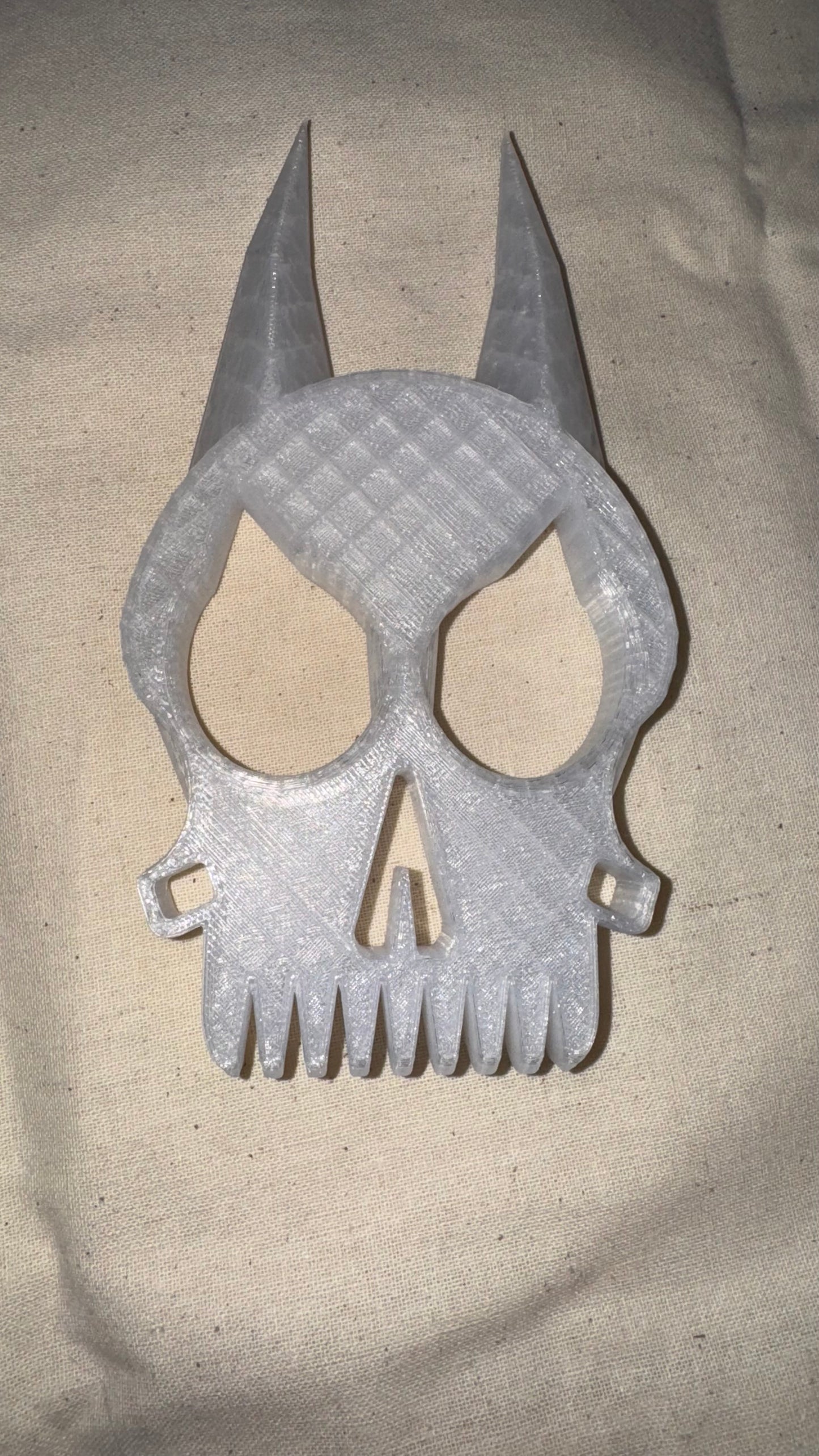 Polycarbonate Skull Knuckle