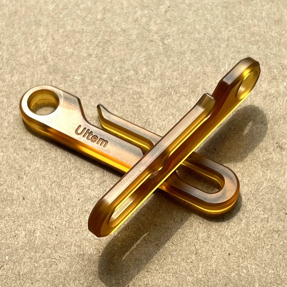 EDC Ultem  Titanium Key ring