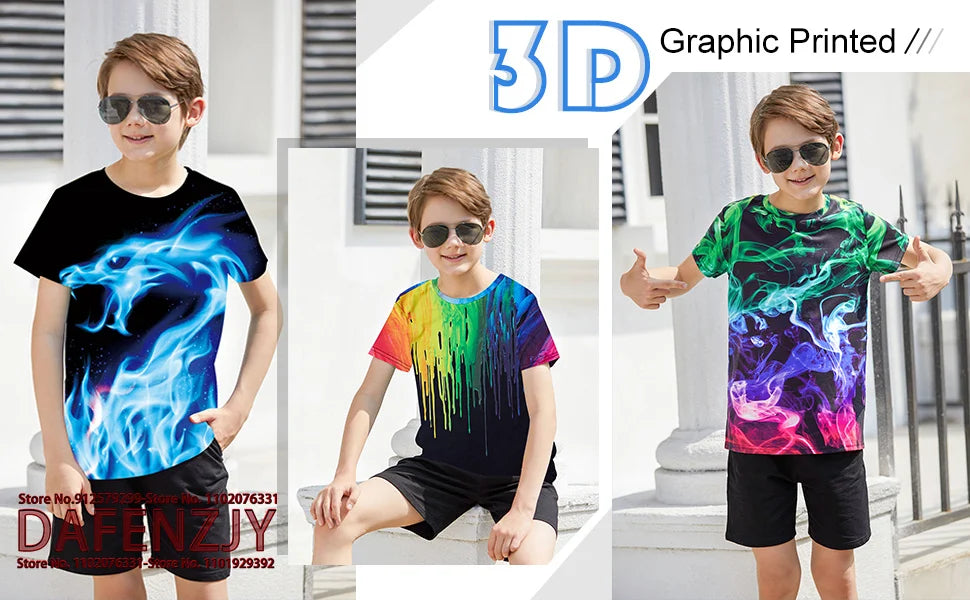 Men's Novelty 3D Print T-Shirts Trump 2025 Pattern Abstract Short Sleeve Tee