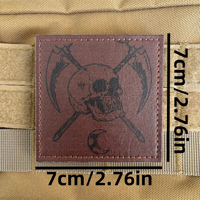 Sickle Reaper Leather Patch