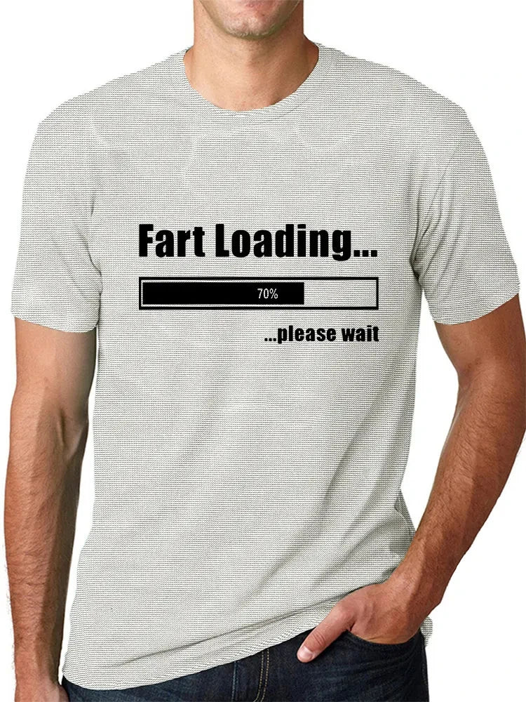 Fart Loading Funny T-shirt Humor Tee Joke gag Tshirt For Man Gifts For Guys Gifts For Men Gifts For Dad 42838