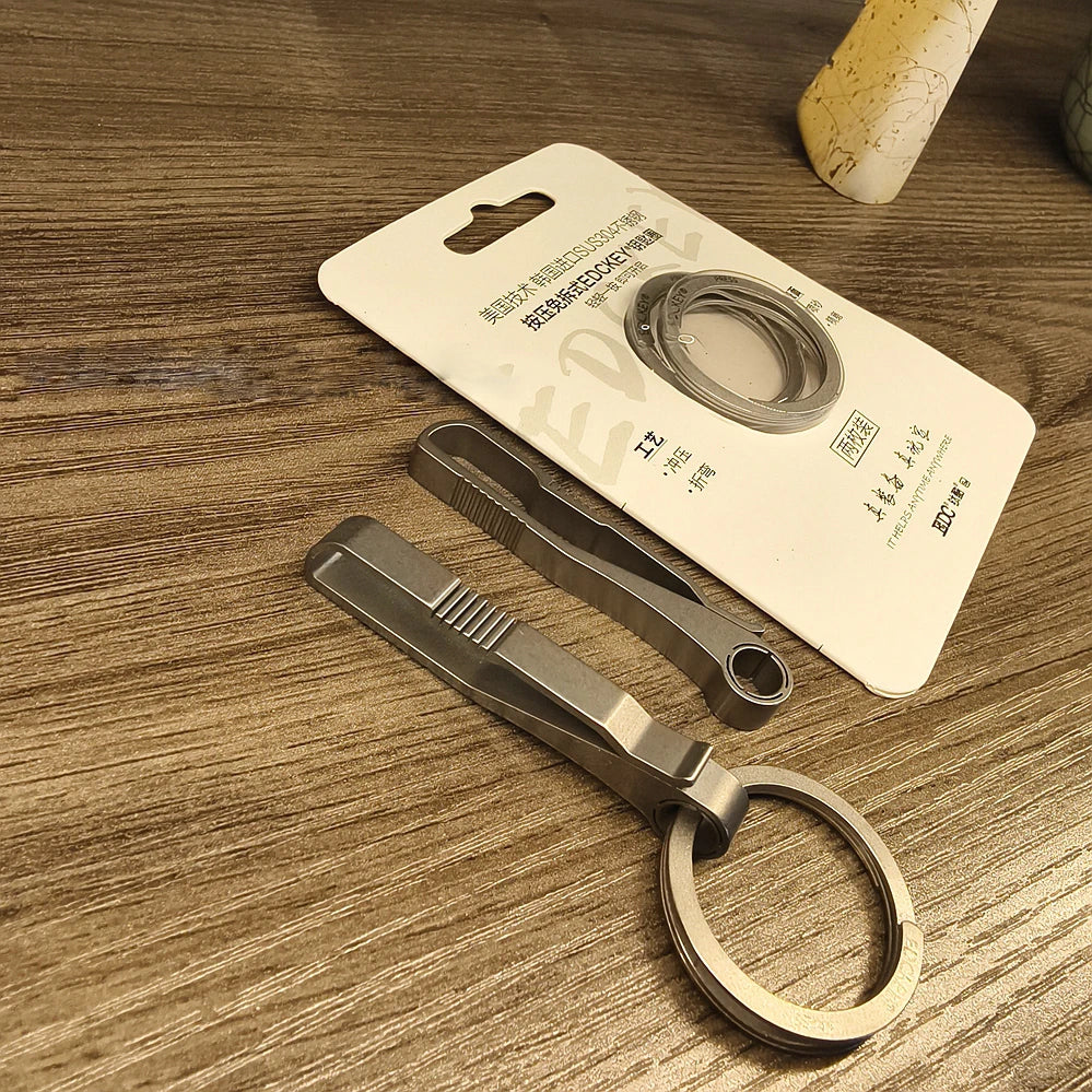 EDC Ultem  Titanium Key ring