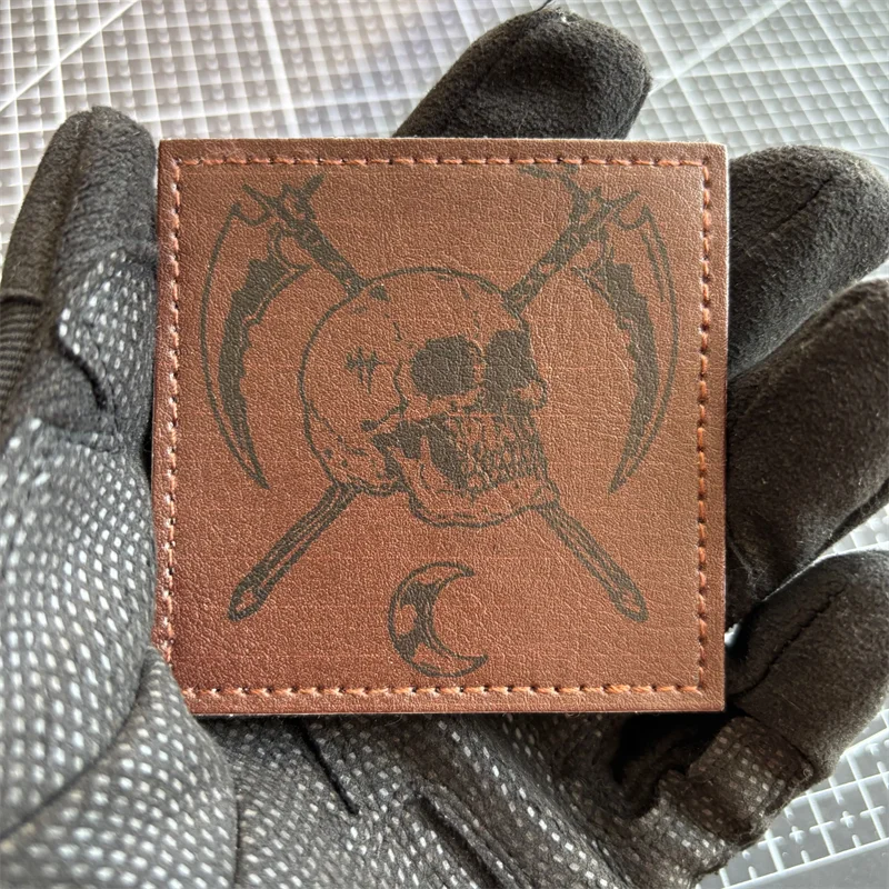 Sickle Reaper Leather Patch